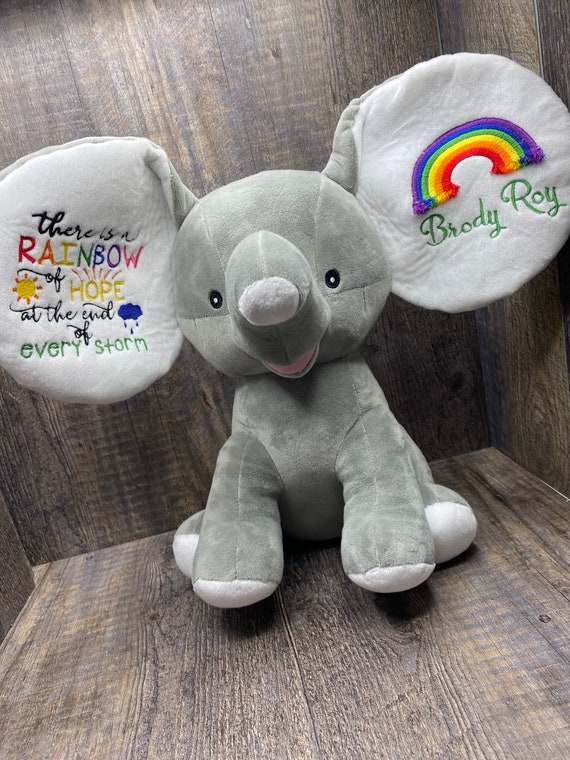 Birth stat stuffed animals Baby shower gift baby arrival gift