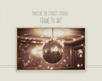 Disco Ball Rahmen TV Art: Feier Digital Download