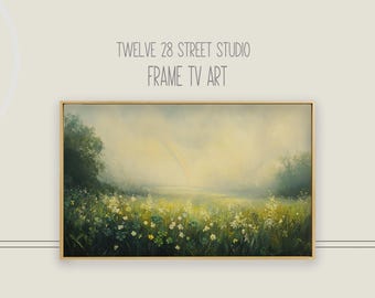 Frame TV Art St Patricks Day, Shamrock Painting Frame TV Art, Irish Samsung Frame TV Art, Digital Downloadable St Patricks Day Art