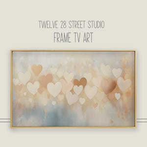 Valentines Day Frame TV Art, artwork for the samsung frame tv, samsung frame tv art, instant download, digital file, valentines day art,love