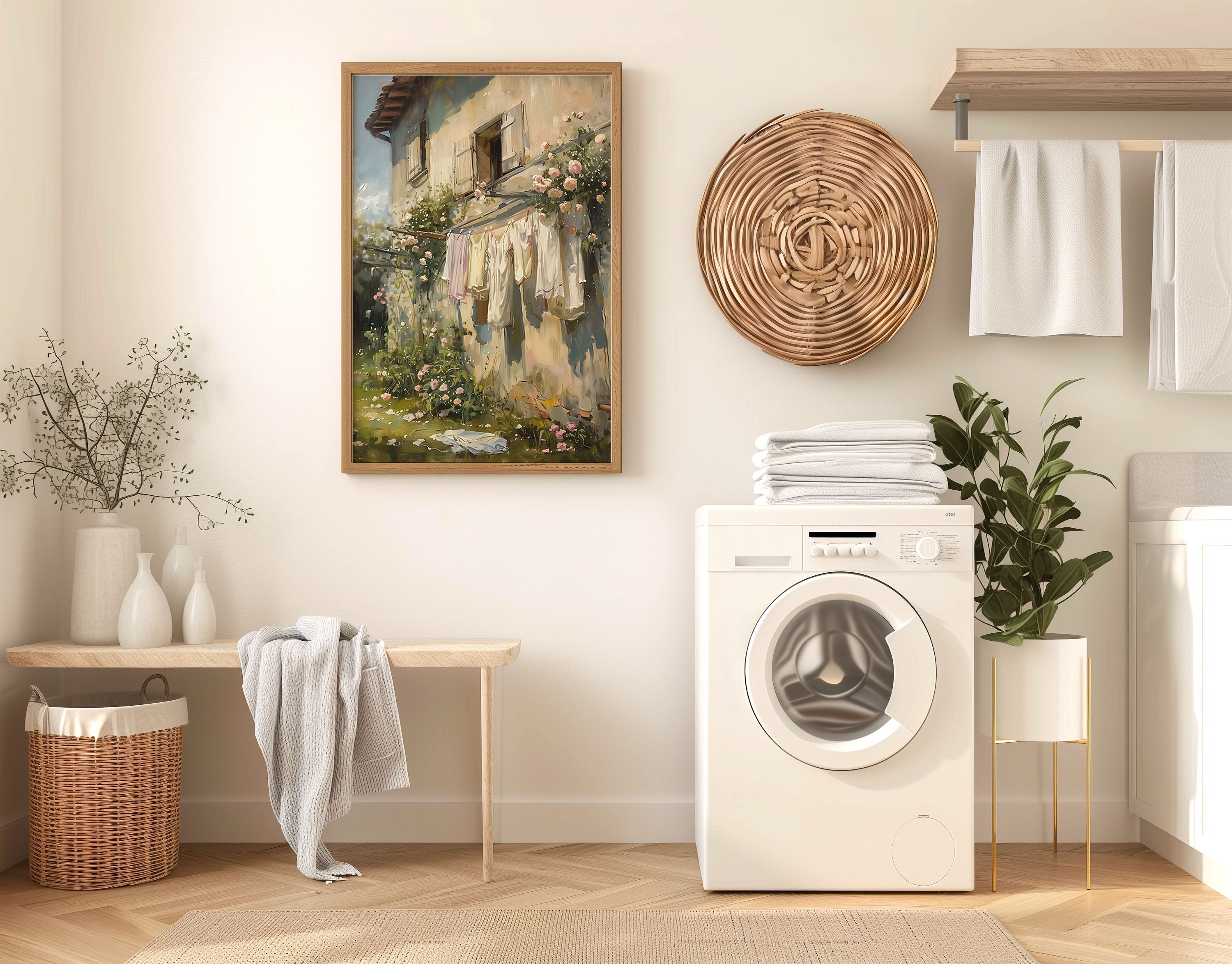 SD129 Laundry Room Printable Art, Laundry Day, Laundry Room Art ...