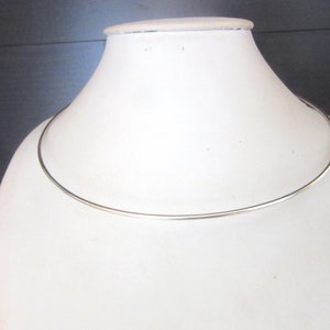 Verzilverde draadchokers Kralen of hanger toevoegen DIY sieraden maken 5 beschikbaar 16&quot; inch Maat Small