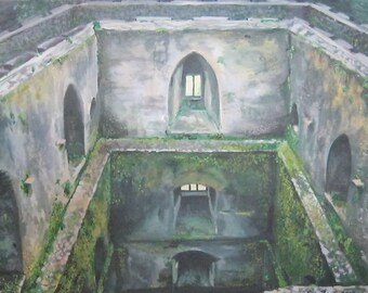 Inside Blarney Castle Print