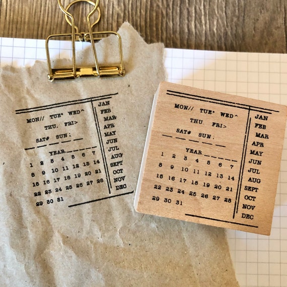 Date Stamp Month Year Only Month Date Stamp Self Inking Stamps Set ...