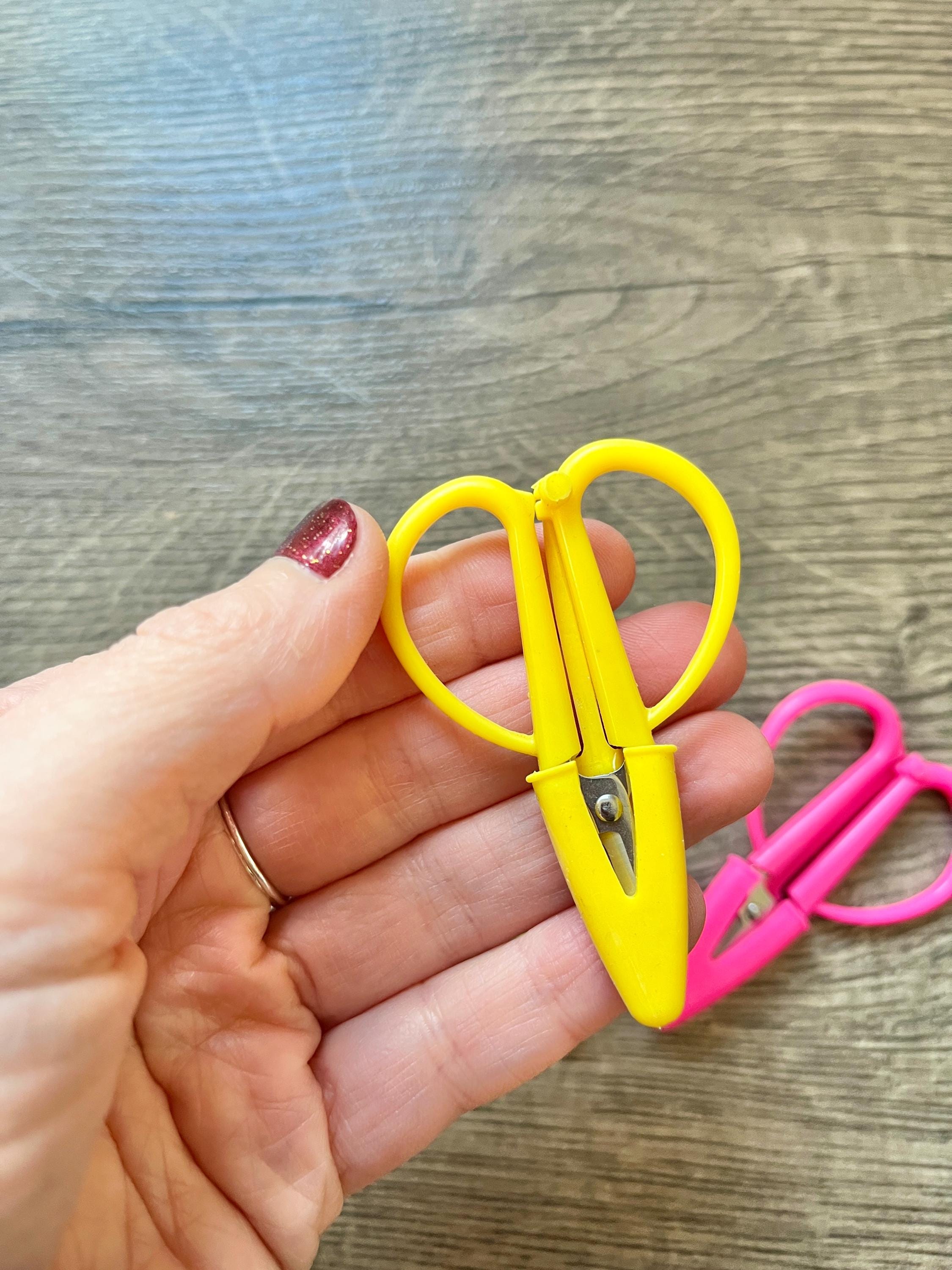 Mini Paper Scissors Fun Mini Embroidery Paper Craft Scissors - Etsy