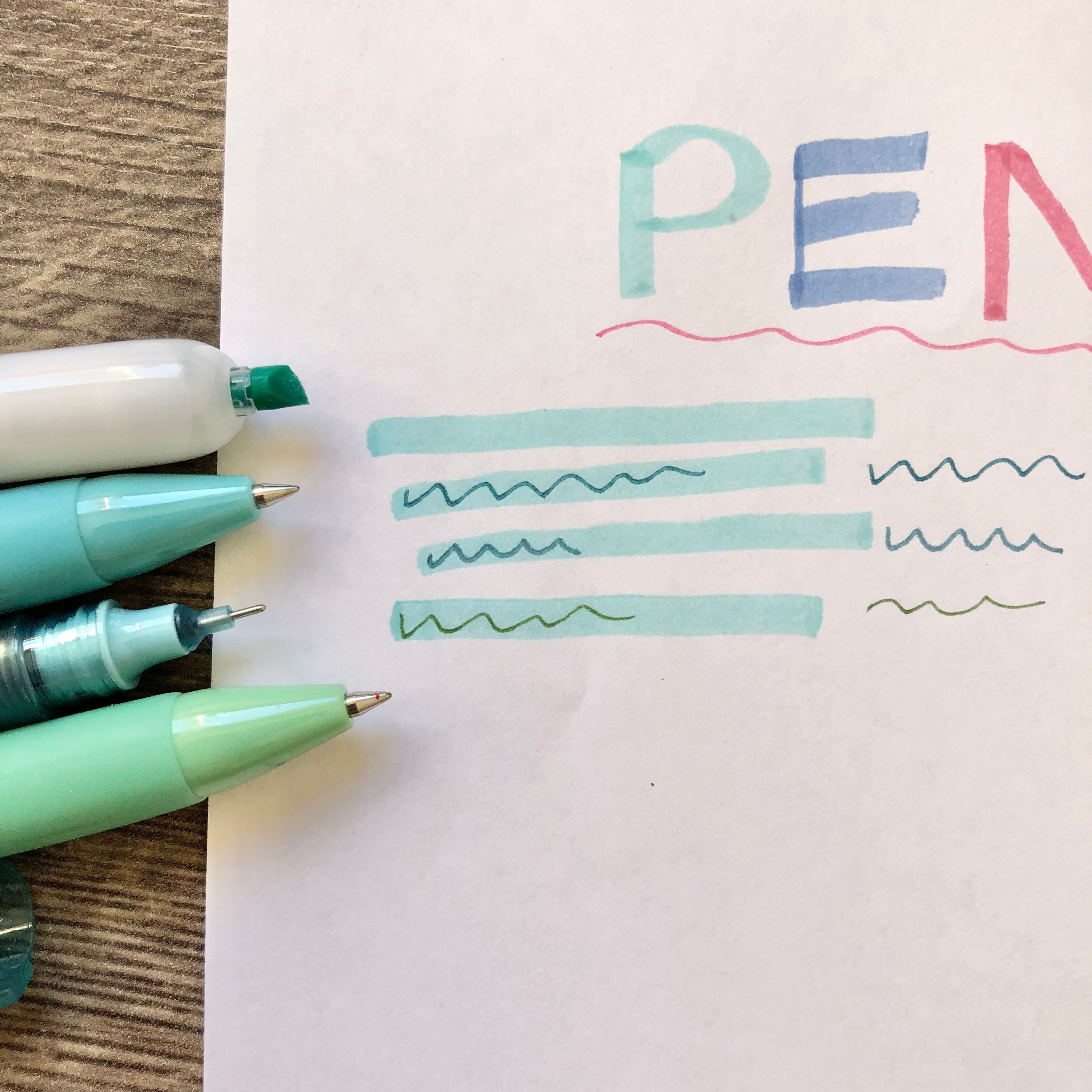 4PC Monet Colors Highlighter Pens,office Stationary Planner Pens,bullet  Journal Pens Gifts Under 10,highlighter Student Notebook Pens -  Denmark
