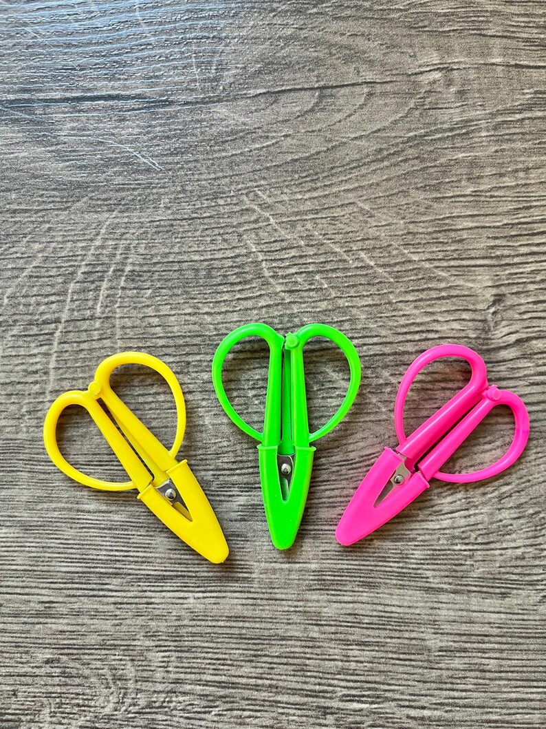 Mini Paper Scissors Fun Mini Embroidery Paper Craft Scissors - Etsy