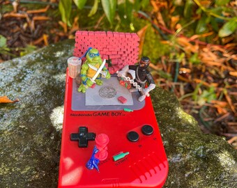 TMNT GameBoy Diorama