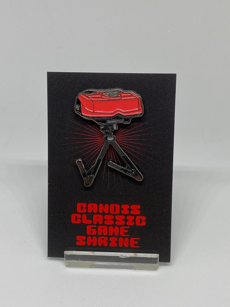 Virtual Boy enamel pin image 1