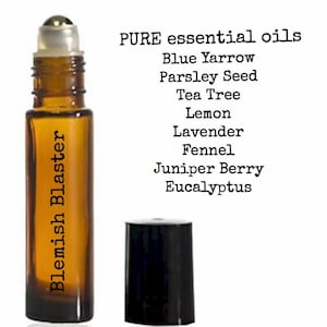 BLEMISH BLASTER Natural Essential Oil Blemish Stick, Acne Prone Skin, Help for Blemishes, Natural Soothing Blemish Helper, Pure Essentials