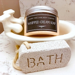 Whipped Cream Soap: Vegan Shaving Soap, Body Frosting - [Scent]