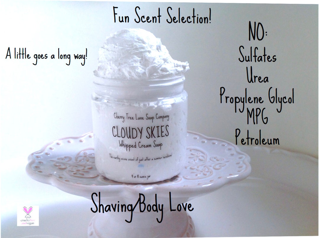 WHIPPED CREAM SOAP Whipped Soap Soap Frosting Foaming Bath Etsy