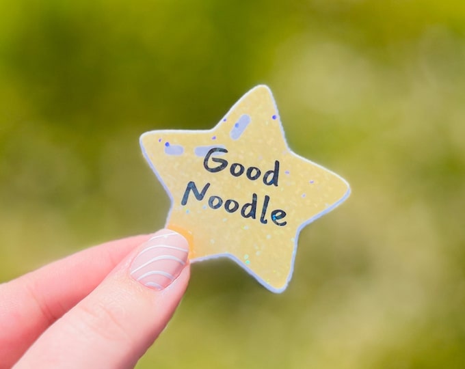 Good Noodle| Water Resistant Sticker