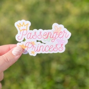 Passenger Princess Sticker