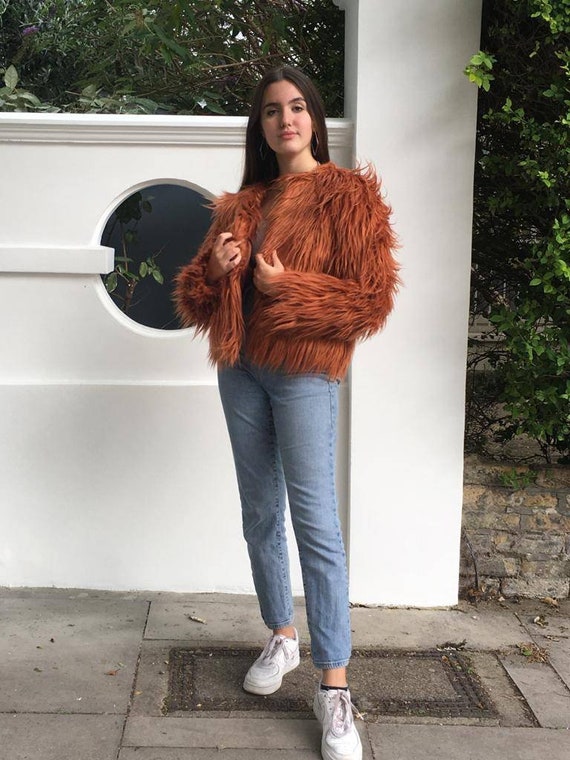 Faux Fur Coat /Mongolian Coat /Winter Clothes /Vin