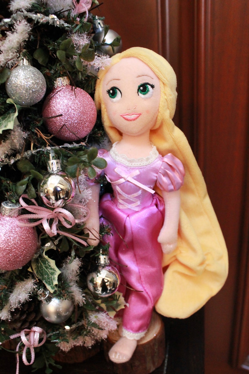Artificial Tabletop Decorated Christmas Tree Rapunzel Etsy