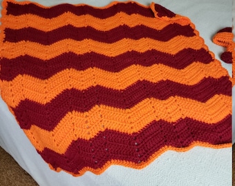 Virginia Tech baby Afghan