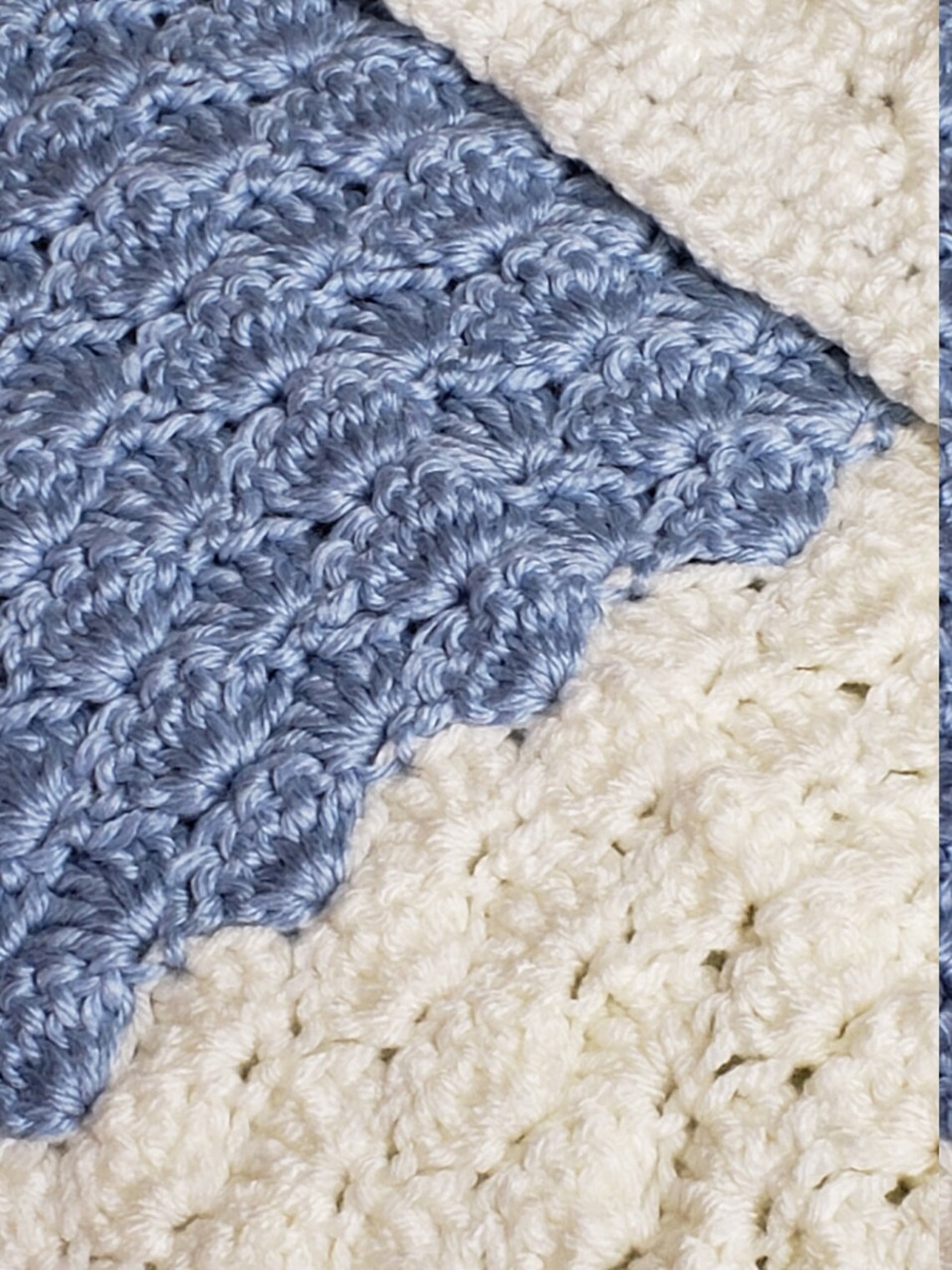 Infant Boys Afghan With Hat Etsy
