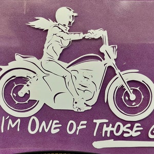 Yes, I&#39;m one of those girls decal