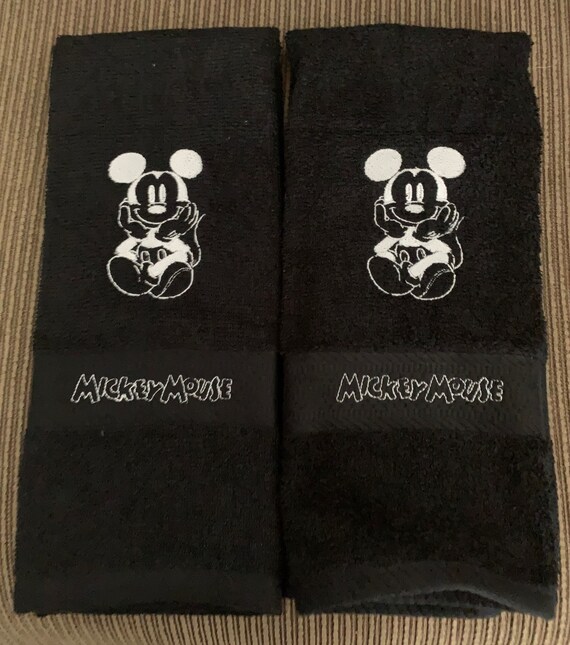 Mickey mouse hand towels hotsell