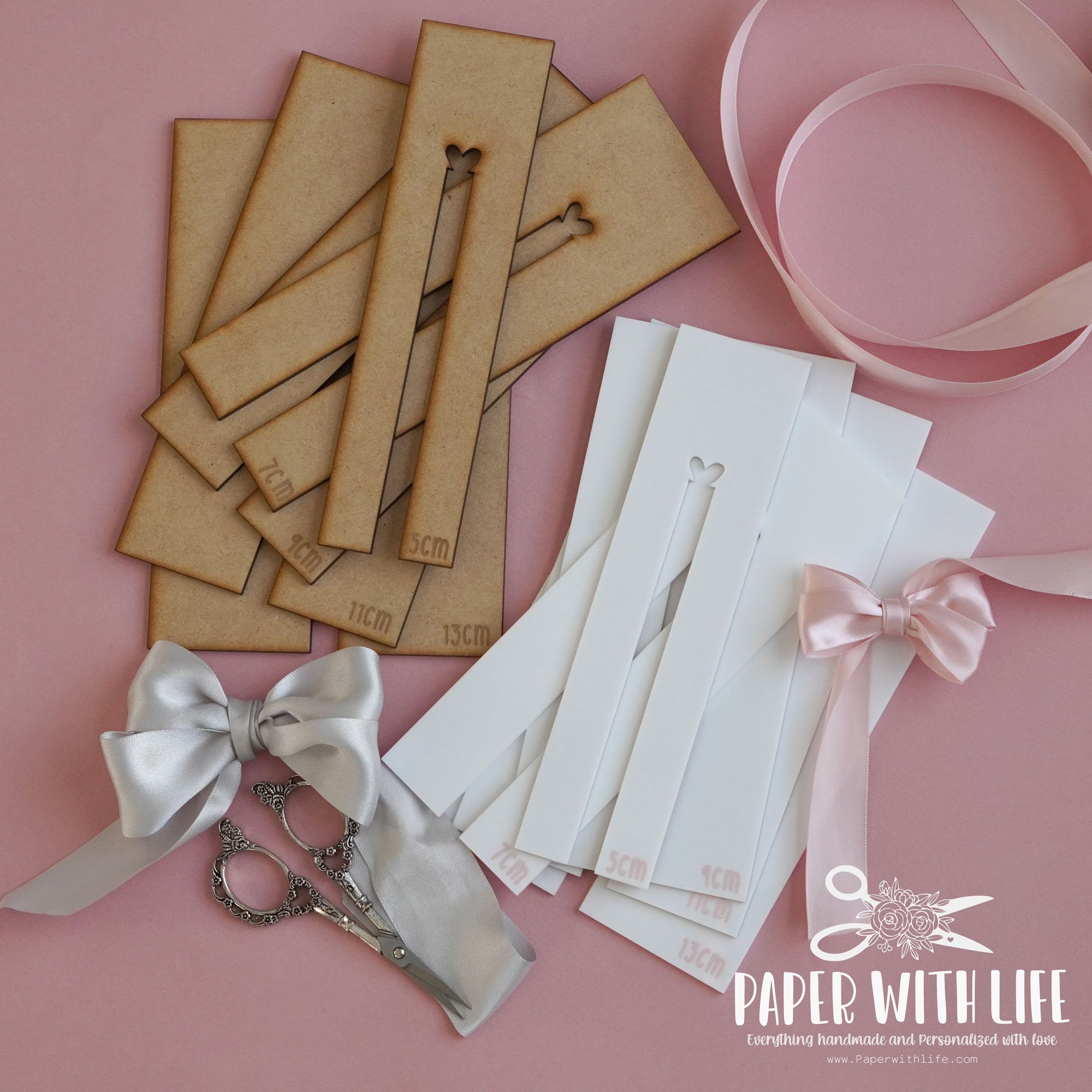 Acrylic or wooden Bow boards template maker