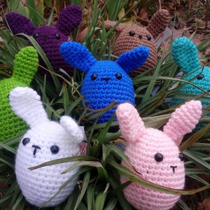 Amigurumi Crochet Bunny Rabbit Egg Plush