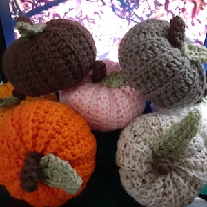 Handmade Stylish Crochet Fall/Autumn Pumpkin Decor