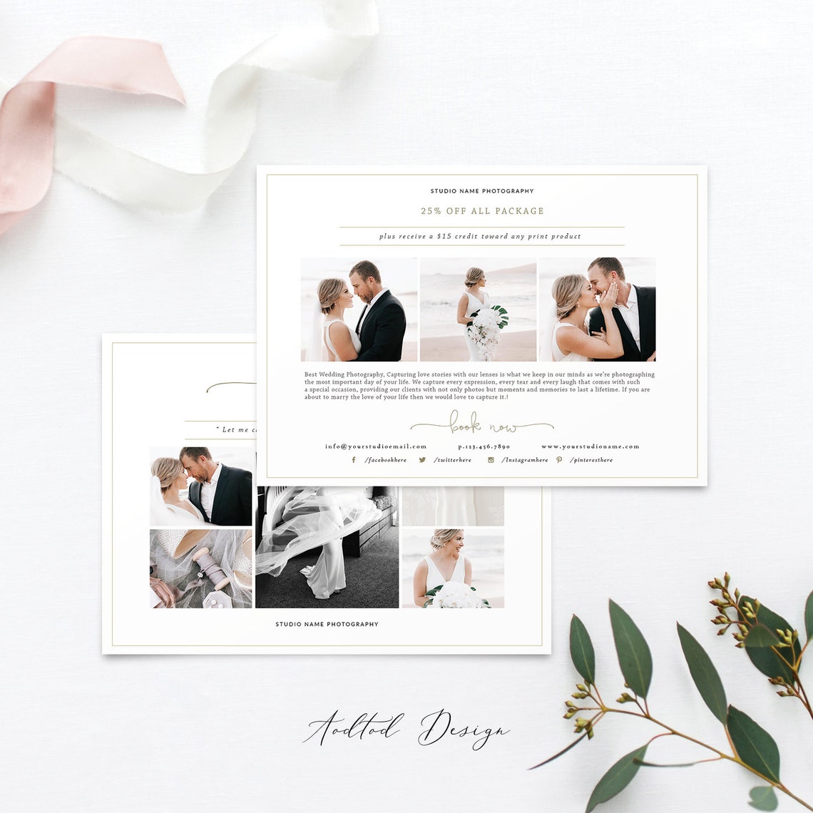 Promo Wedding Photography Marketing Template Photography | Etsy