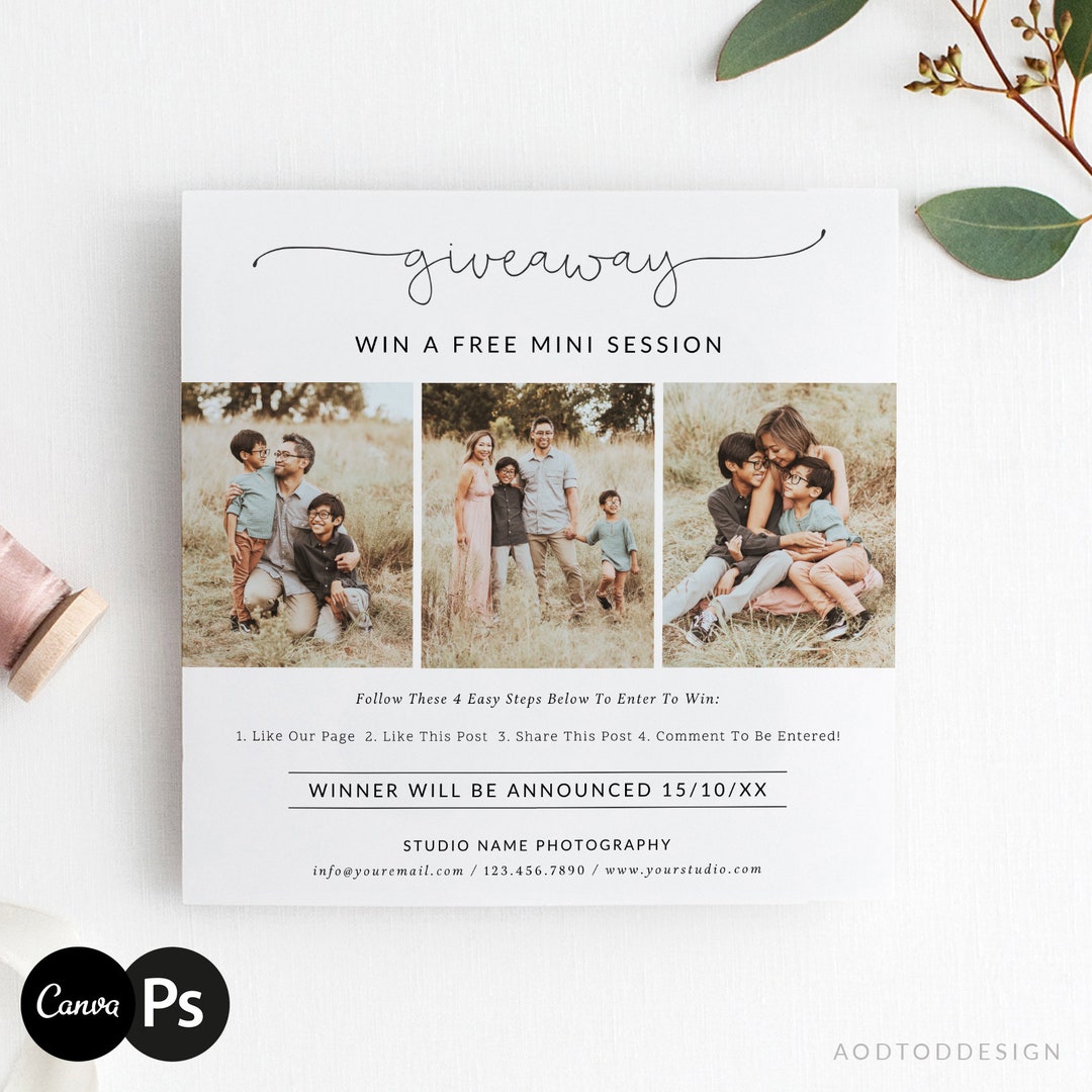 Strategies for Running Successful Photography Promotions and Giveaways