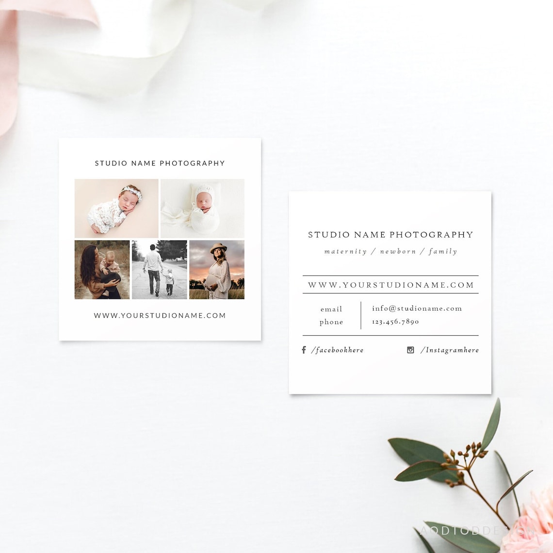Image 7 for Photography Business Card Template Photoshop