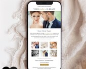 Gallery Delivery Email Template for Photographers Canva & Photoshop, Client Photo Gallery Announcement, Photoshop, Canva #Y20M15-PSD+
