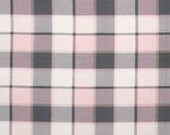 pink and gray plaid Flannel Fringe Wrap Scarf 43x43 Infinity multi style neck scarf scarves plaid checkers