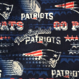 NFL Patriots Fleece Neck Warmer: Handmade Scarf, Gaiter, Snood