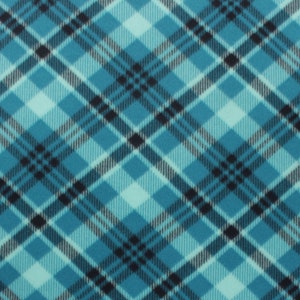 Teal Plaid Fleece Poncho Wrap: Women&#39;s Blanket Shawl