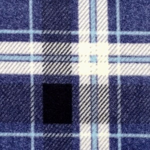 Women's poncho should wrap outlander shawl Blanket Serape fall throw Shrug Ruana Cloak Cape coat LUXE fleece navy blue white plaid