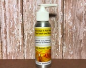 Lemon Sage Raw Honey Face Wash and Mask, 2.7oz - 100 Natural, Non-Toxic and Cruelty Free