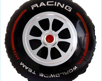 Racing Tire Balloon, Racing Balloon, Racing Party Decor, Race Party