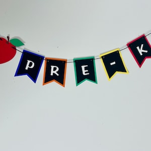 Back To School Banner, 1st Day of School Banner, School Photo Banner,  Grade Photo Banner