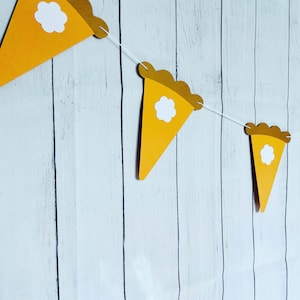 Pumpkin Pie Banner Garland, Pumpkin Thanksgiving Banner, Pie Banner Garland, Fall Pumpkin Pie Banner