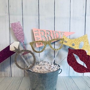 Bridal Shower Photo Props, Bachelorette Party Photo Props, Photo Props, Bride to be Photo Props, Wedding Photo Props