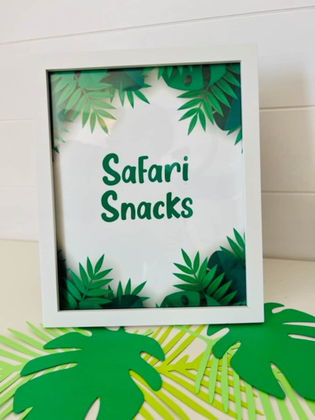 Jungle Printable Safari Snacks Printable Sign Safari - Etsy UK