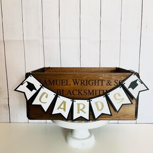 Graduation Card Banner, Graduation Banner, Card Box Banner, Graduation Party Decor, High School Graduation, Collage Graduation