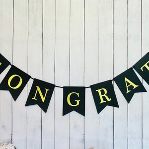Graduation Banner, Congrats Banner, Graduation Decor, Graduation Party