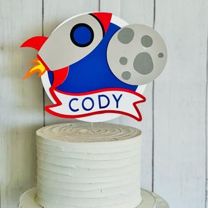 Weltraum Tortendeko, Space Decor Cake Topper, Astronaut Cake Topper, Weltraum Party Deko, Planet Cake Topper, Rakete
