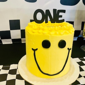 One Happy Dude Cake Topper, One Cake Topper, Happy Dude Party Decor, One Happy Dude Party, Boys Party Decor