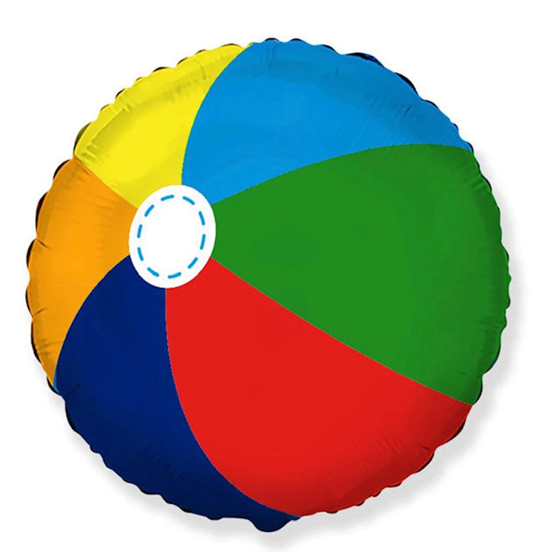 Beach Ball Balloon, Beach Party Decor, Pool Party Decor, Summer Party