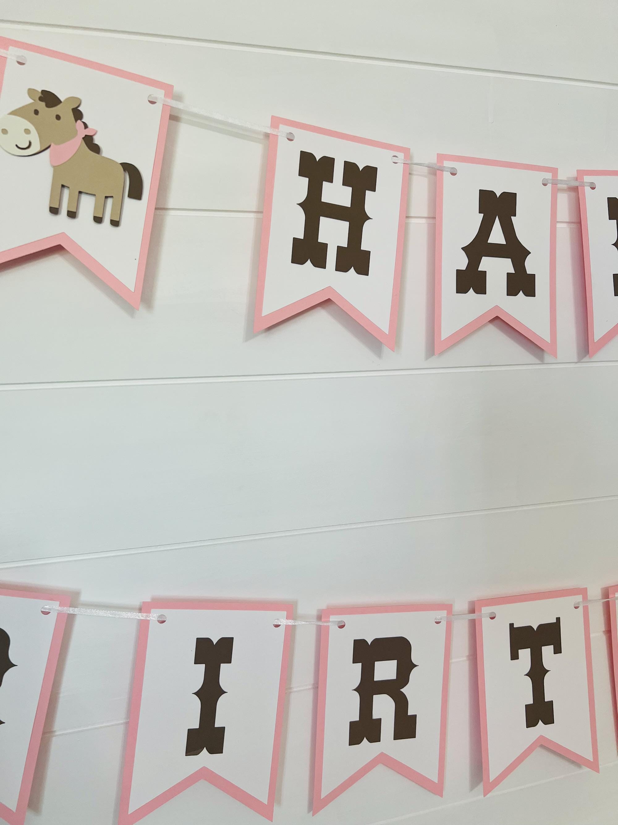 Kreatwow Cowgirl Banner Disco Cowgirl Feestdecoraties Ruimte