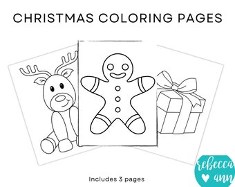 Kids Christmas Coloring Pages, Christmas Activity for Kids, Coloring Pages, Classroom Coloring Pages, Christmas Party Activities,