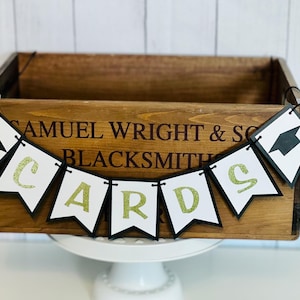 Graduation Card Banner, Graduation Banner, Card Box Banner, Graduation Party Decor, High School Graduation, Collage Graduation