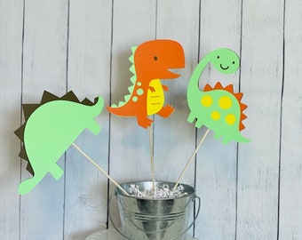 Dinosaur Birthday Centerpieces, Dinosaur Party Decor, Dinosaur Birthday Decor, Kids Birthday Centepieces